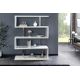 Biblioteci-Rafturi - Raft design modern Snake 165cm alb