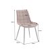 Seturi scaune, HoReCa - Set de 4 scaune ROADSTAR microfibra cognac