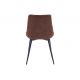 Seturi scaune, HoReCa - Set de 4 scaune ROADSTAR microfibra cognac