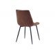 Seturi scaune, HoReCa - Set de 4 scaune ROADSTAR microfibra cognac