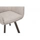Seturi scaune, HoReCa - Set de 2 scaune pivotante picioare din lemn THOR bej