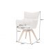 Seturi scaune, HoReCa - Set de 2 scaune pivotante picioare din lemn VOGUE antracit
