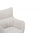 Seturi scaune, HoReCa - Set de 2 scaune pivotante picioare din lemn VOGUE bej