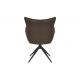 Seturi scaune, HoReCa - Set de 2 scaune pivotante VOGUE piele sintetica maro