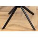 Seturi scaune, HoReCa - Set 2 scaune Pivotante, Piele Naturala LE GRAND negru