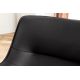 Seturi scaune, HoReCa - Set 2 scaune Pivotante, Piele Naturala LE GRAND negru