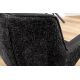Seturi scaune, HoReCa - Set 2 scaune Pivotante, Piele Naturala LE GRAND negru