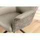 Seturi scaune, HoReCa - Set 2 scaune Pivotante, Piele Naturala LE GRAND taupe