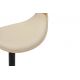 Scaune Bar - Scaun de bar pivotant ORGANIC stejar/ bej crem