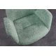 Seturi scaune, HoReCa - Set de 2 scaune pivotante Baltic stejar/ verde menta