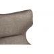 Fotolii - Fotoliu pivotant VOGUE catifea taupe