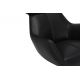 Fotolii - Fotoliu pivotant VOGUE piele sintetica neagra