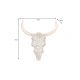 Decoratiuni perete - Decoratiune murala cap de taur auriu cu coarne EXOTIC BULL 60cm