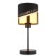 Veioza, Lampa de masa moderna OR negru/auriu