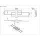 Plafoniere - Plafoniera LED metal negru, MDF aspect de lemn DAKARI