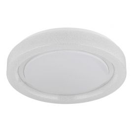 Plafoniera LED alba cu plastic sparkle MARCIA