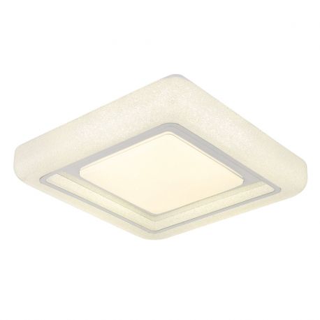 Plafoniere - Plafoniera LED alba cu plastic sparkle MARCIA