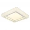 Plafoniera LED alba cu plastic sparkle MARCIA
