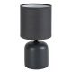 Veioze - Lampa de masa ceramica si abajur albastru Daphni