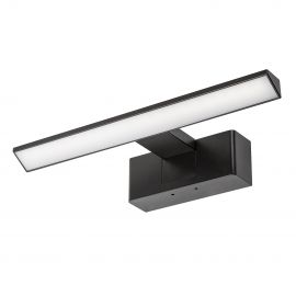 Iluminat pentru baie - Aplica LED pentru baie protectie IP44 Loric negru