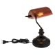 Veioze - Veioza, lampa de masa Antique negru, cupru