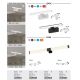 Iluminat pentru baie - Aplica LED pentru oglinda baie protectie IP44 Zain L-40cm