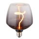 Bec decorativ fumuriu LED E27 4W 140lm 1800K