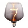 Bec decorativ fumuriu LED E27 4W 140lm 1800K