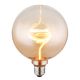 Bec decorativ chihlimbar LED E27 4W 240lm 1800K