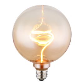 Bec decorativ chihlimbar LED E27 4W 240lm 1800K