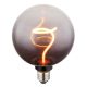 Bec decorativ fumuriu LED E27 4W 140lm 1800K