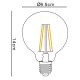 Becuri E27 - Bec LED E27 7W 750lm 2700K