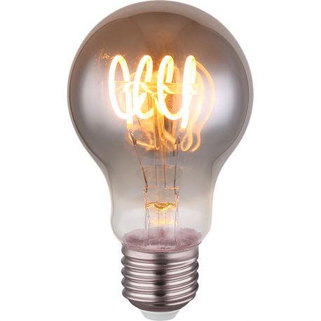 Becuri E27 - Bec dimabil fumuriu LED E27 4,5W 150lm 2000K