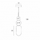 Pendule, Lustre suspendate - Lustra, Pendul modern Nova Black