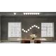Pendule, Lustre suspendate - Pendul modern Twins 3000K 20W