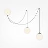 Pendul modern Twins 3000K 26W