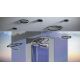 Pendule, Lustre suspendate - Lustra suspendata LED 2 inele negre Rim