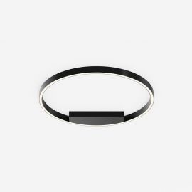 Plafoniere - Plafoniera design modern LED Rim 60cm negru