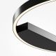 Plafoniere - Plafoniera design modern LED Rim 60cm negru
