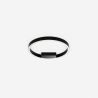  Plafoniera design modern LED Rim 40cm negru