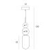Pendule, Lustre suspendate - Lustra, Pendul modern Nova Gold