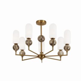 Candelabru modern cu 7 brate Nova Gold