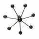 Candelabre, Lustre - Candelabru modern cu 7 brate Nova Black