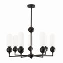Candelabru modern cu 7 brate Nova Black