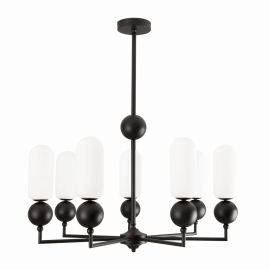 Candelabru modern cu 7 brate Nova Black