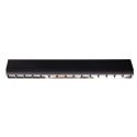 Plafoniera liniara LED Flex negru 58cm