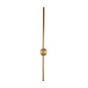 Aplica LED design liniar 60cm Spirit 9w auriu