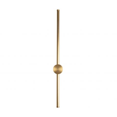 Aplice, corpuri de iluminat pentru pereti - Aplica LED design liniar 60cm Spirit 9w auriu