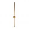 Aplica LED design liniar 60cm Spirit 9w auriu