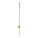 Aplica LED design liniar 90cm Spirit 12w auriu